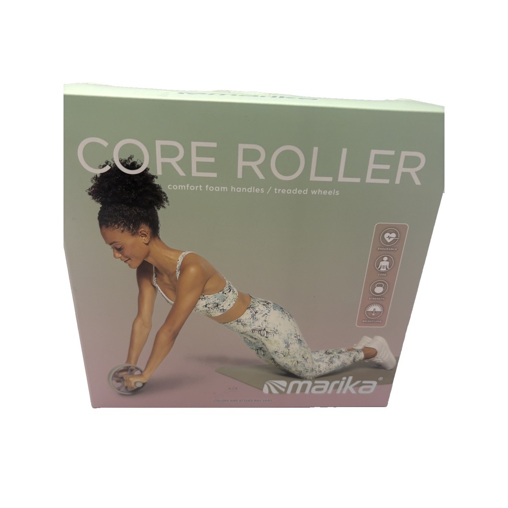 Marika Core Roller - Comfort Foam Handles / Treaded Wheels - Sculpts & Tones